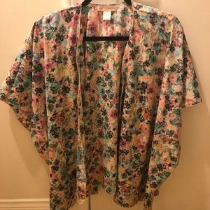 Floral kimono